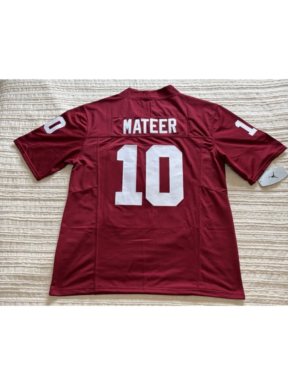 John Mateer Vapor Stitched Red Jersey Crimson